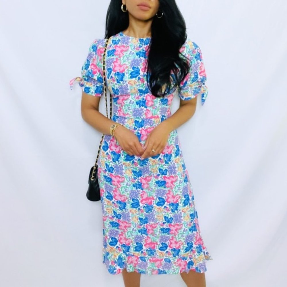 Faithfull The Brand Emilia Floral Midi Dress